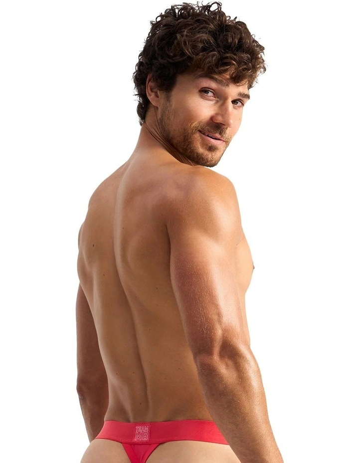 Spartacus Thong in Hot Pink image 2