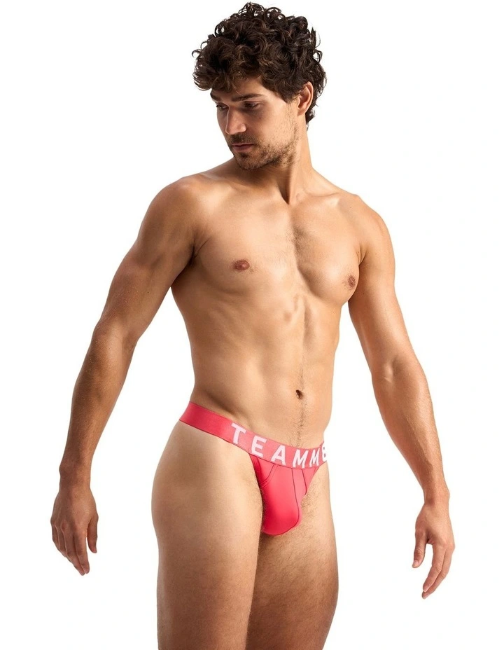 Spartacus Thong in Hot Pink image 3
