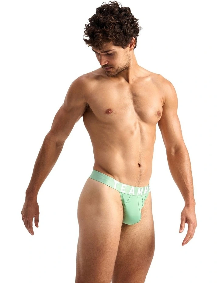 Spartacus Thong in Light Green image 3