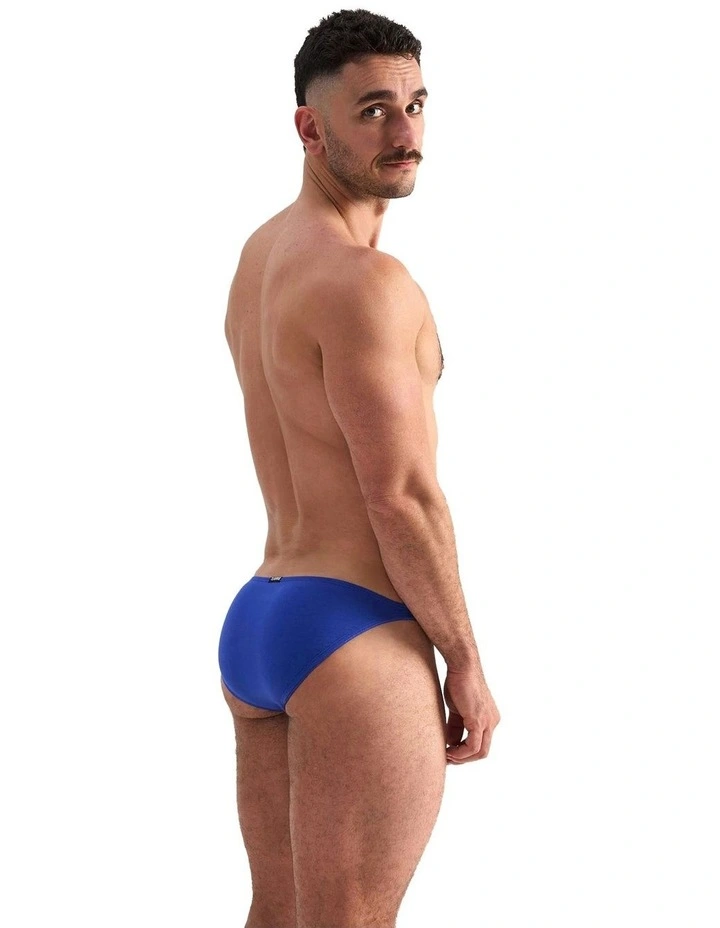 Flirt Cotton Micro Brief in Blue image 4