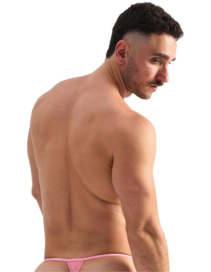 Glide Micro Thong in Musk image 2