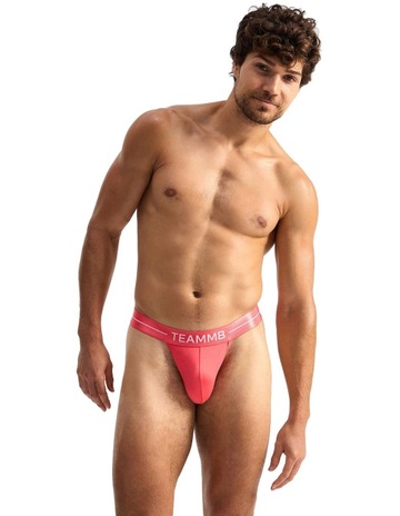 TEAMM8 Icon Thong in Coral | MYER