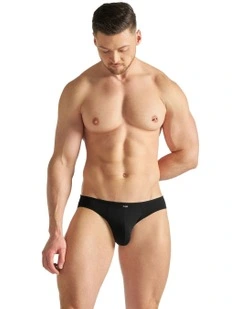 Flaunt Bikini Brief in Onyx