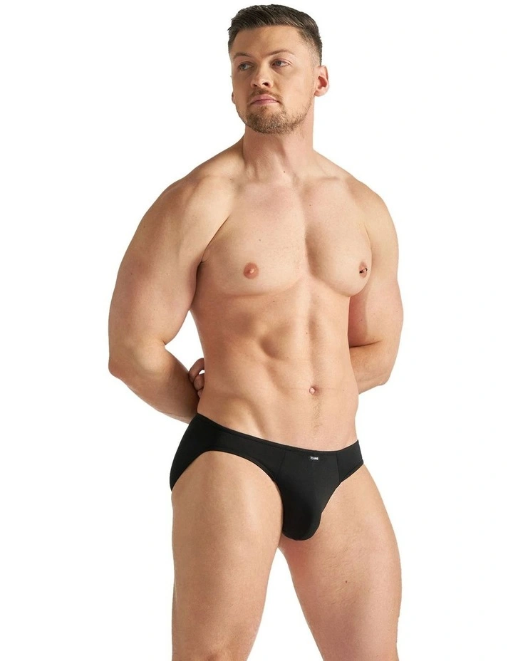 Flaunt Bikini Brief in Onyx image 3