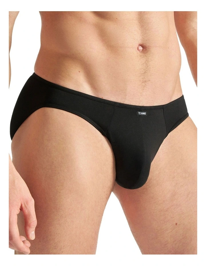 Flaunt Bikini Brief in Onyx image 4