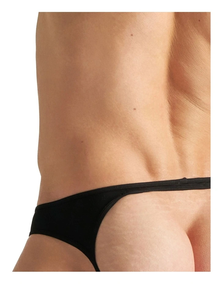 Flaunt Jockstrap in Onyx image 4