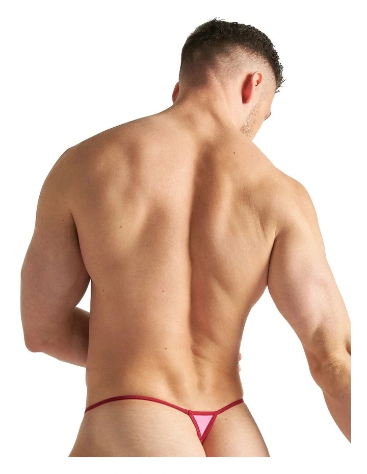 Flaunt Micro Thong in Blush image 2