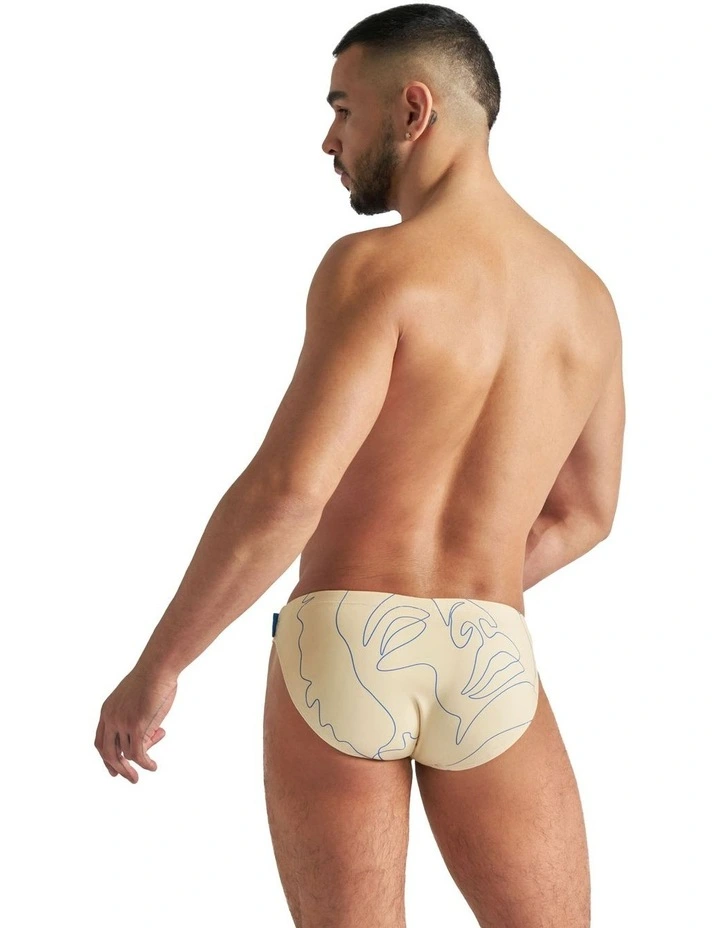 Kouros Bikini Swim Brief in Shell image 2
