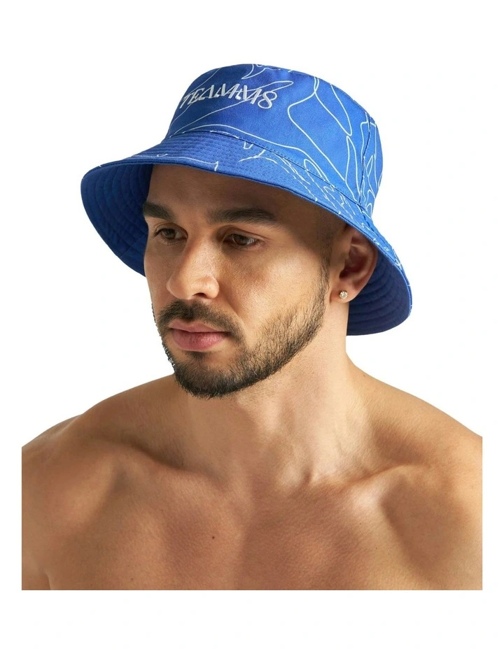 Kouros Bucket Hat in Blue image 1