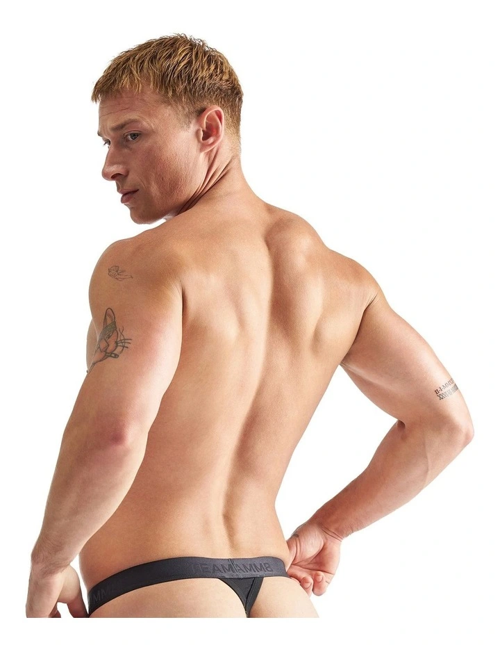 Reign Thong in Onyx image 2