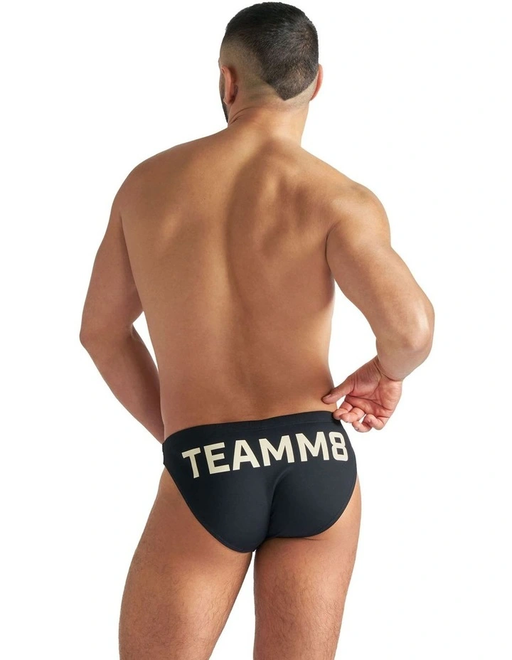 Arena Bikini Swim Brief in Black image 2