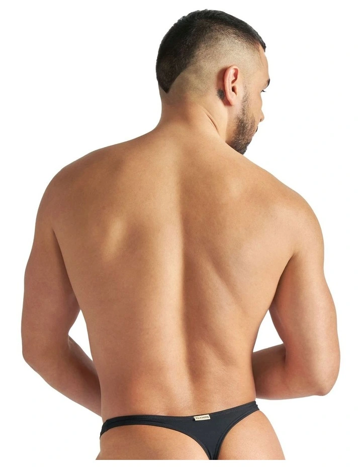 Arena Swim Thong in Black image 2