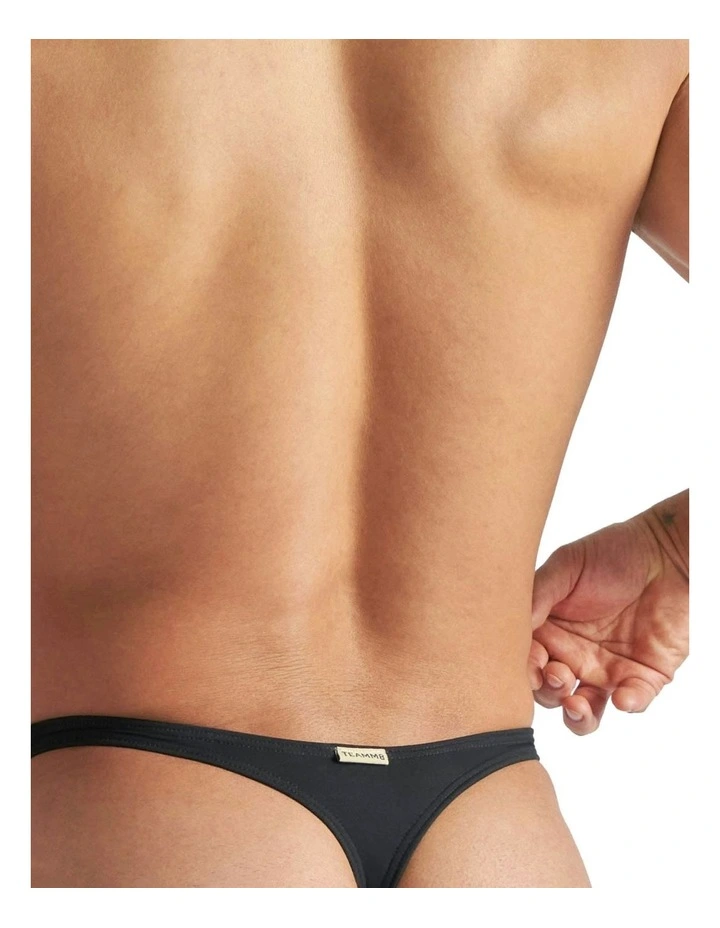 Arena Swim Thong in Black image 5