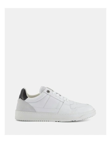 Pacer Leather Sneakers in White