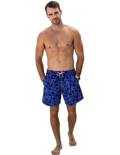 Swim Short in Capri Geo