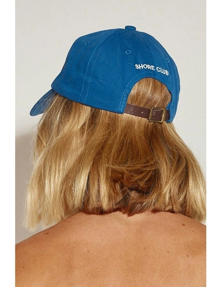 College Letter Cap in Blue image 4