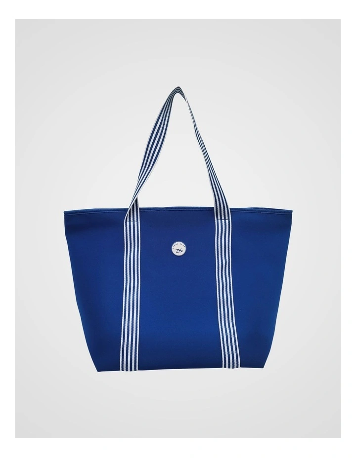 Neoprene Tote Bag Large in Blue image 1