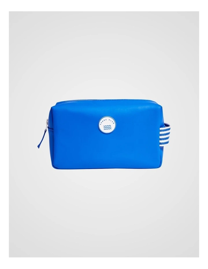 Wash Bag Large in Blue image 1