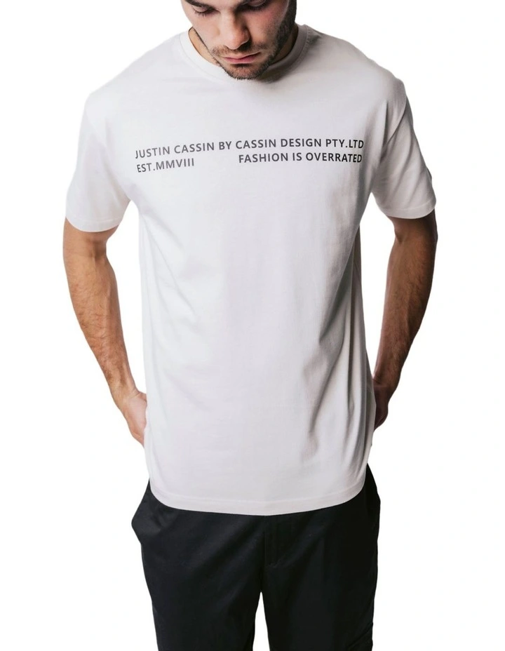 Overrated T-shirt in Natural image 4