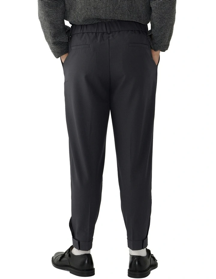 Kalvin Slim Tapered Trousers in Grey image 2