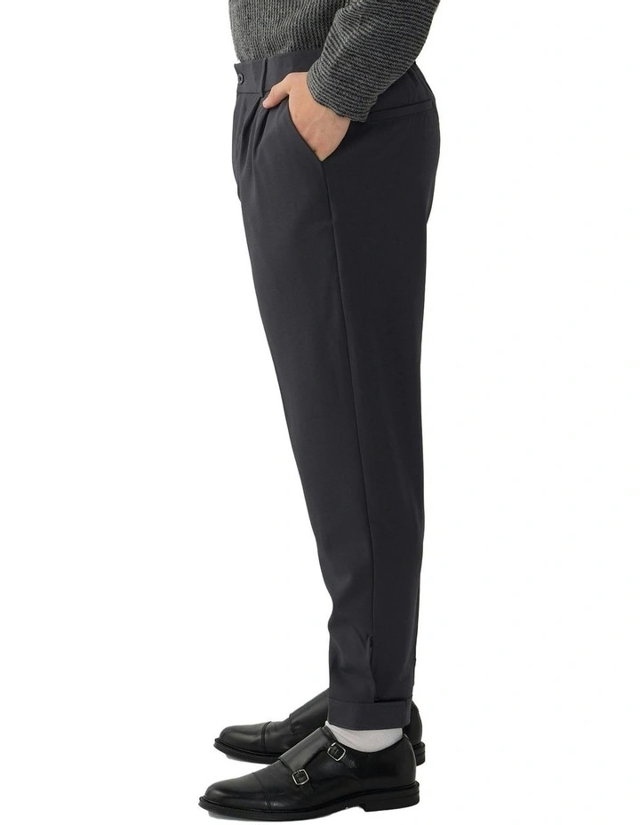 Kalvin Slim Tapered Trousers in Grey image 3