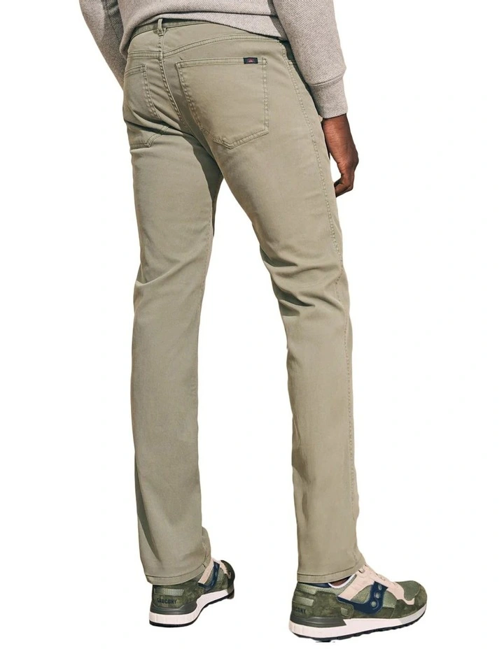 Comfort Twill 5 Pocket 2.0 Pant in Light Green image 2