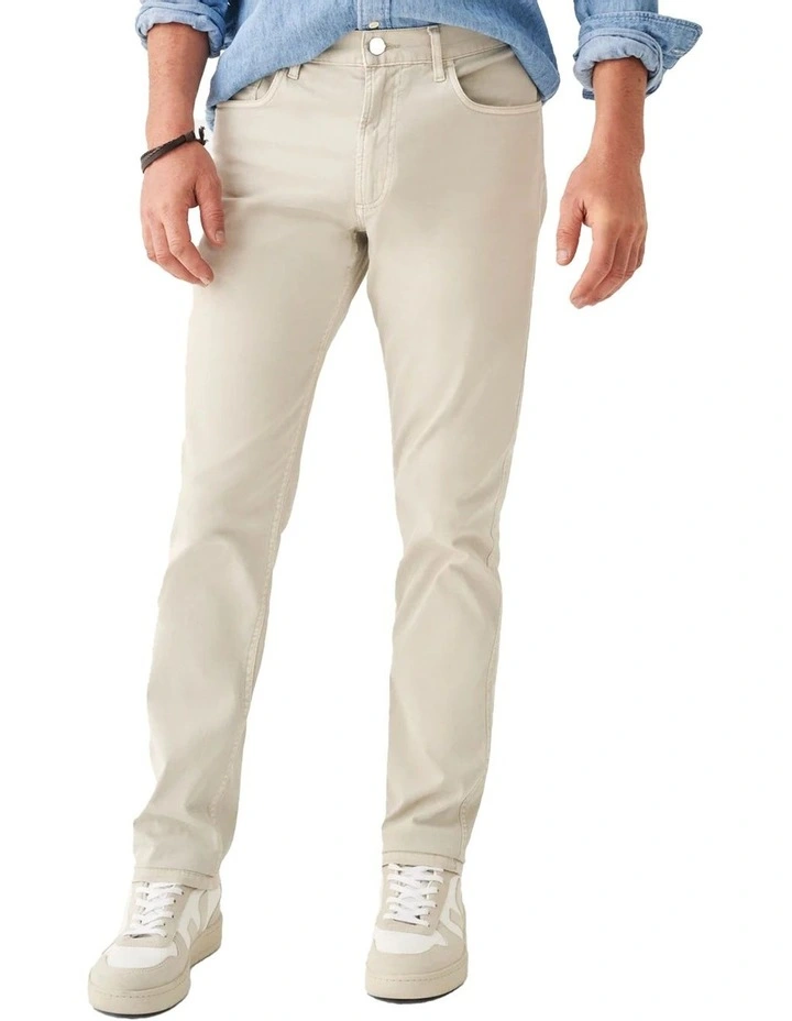 Comfort Twill 5 Pocket 2.0 Pant in Stone image 1
