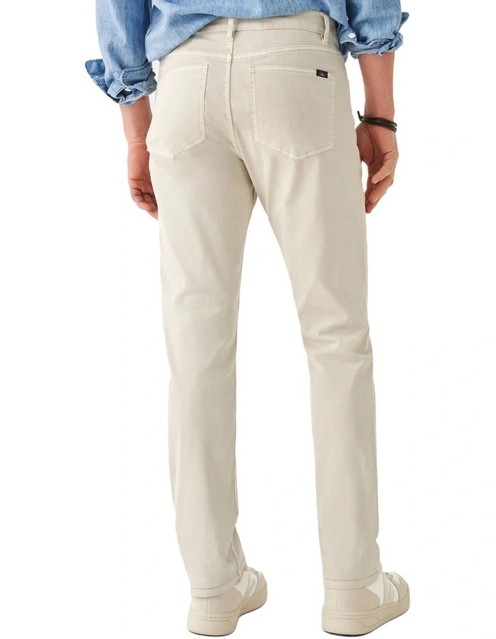 Comfort Twill 5 Pocket 2.0 Pant in Stone image 2