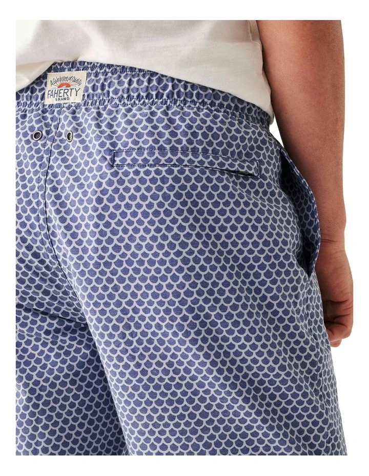 Beacon Trunk (7 Inseam) in Fishscale Batik image 4