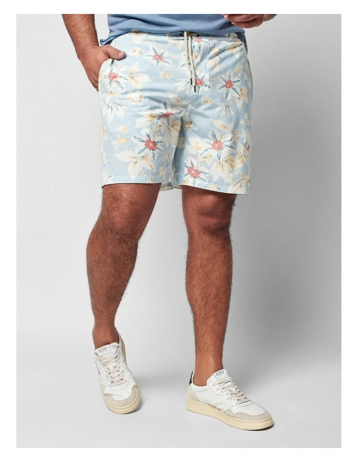 Classic Boardshort 7" in Light Blue image 2