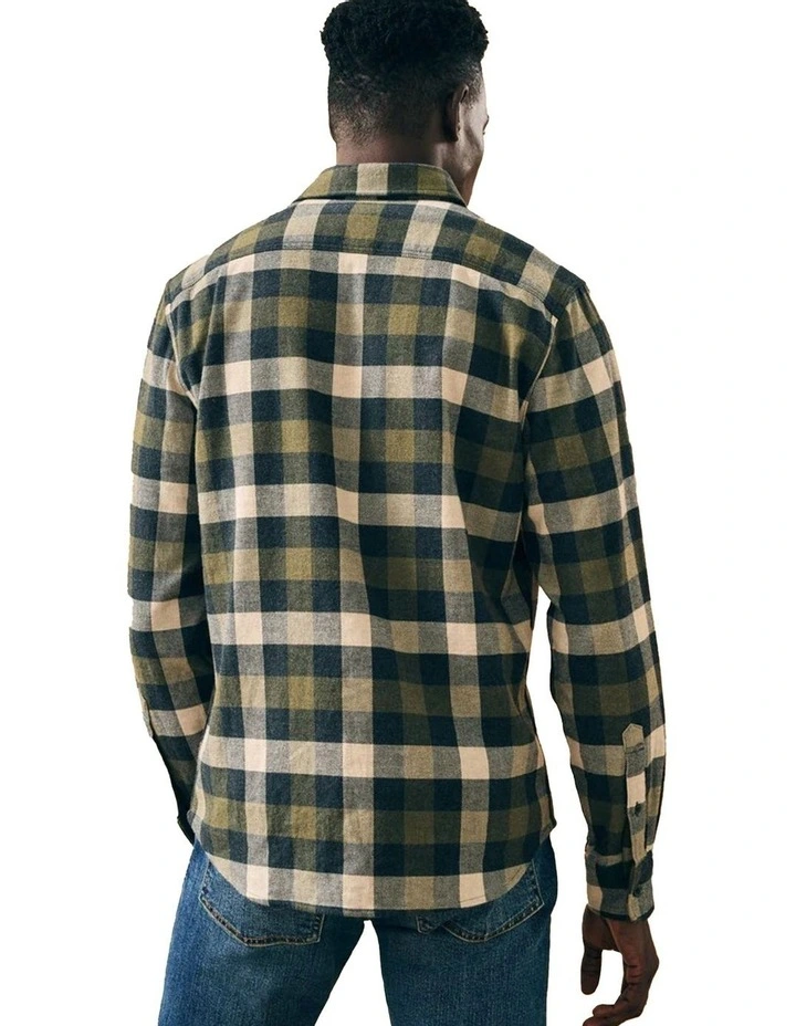 Super Brushed Flannel Shirt in Multi image 2