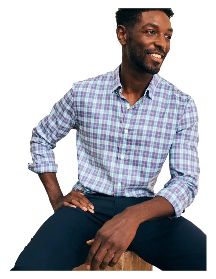 The Movement Shirt in Ocean Drive Plaid image 3