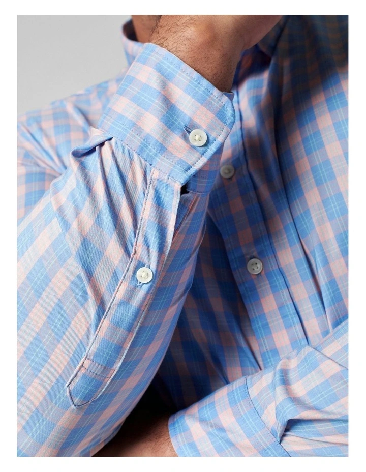 The Movement Shirt in Bay Reef Check image 5