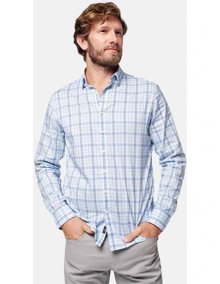 The Movement Shirt in Triton Plaid image 4