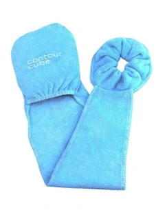 Mint Ice Facial Towel in Blue