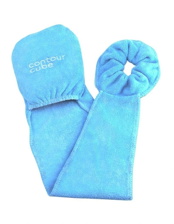 Mint Ice Facial Towel in Blue image 1