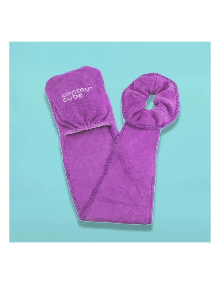 Ice Facial Towel in Violet image 5