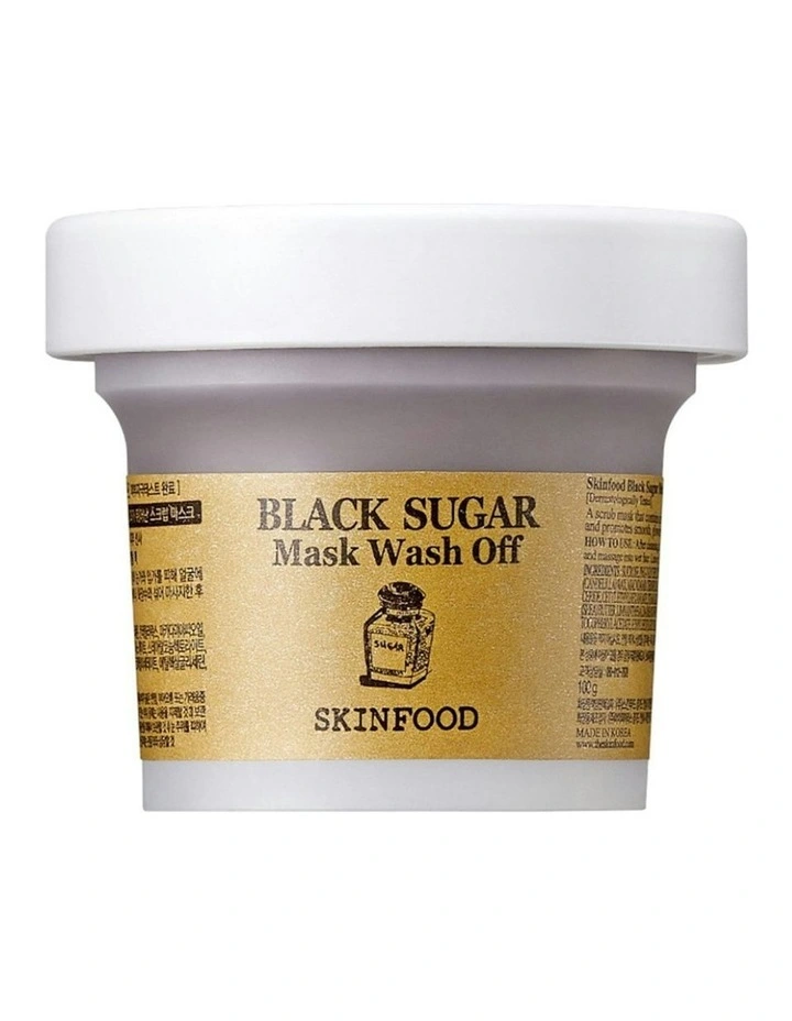 Black Sugar Wash Off Mask 120g image 1