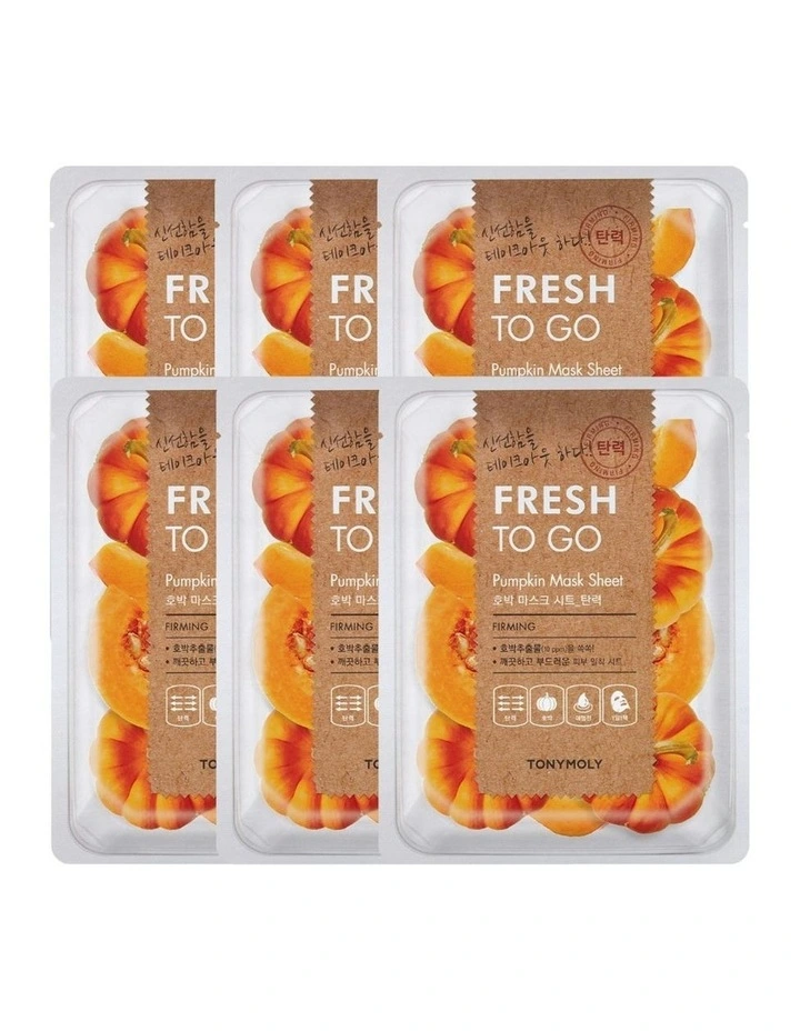 Fresh To Go Pumpkin Mask Set 5 1 25g*6 image 1
