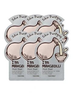 I'm Makgeolli Mask Sheet 5 1 21g*6