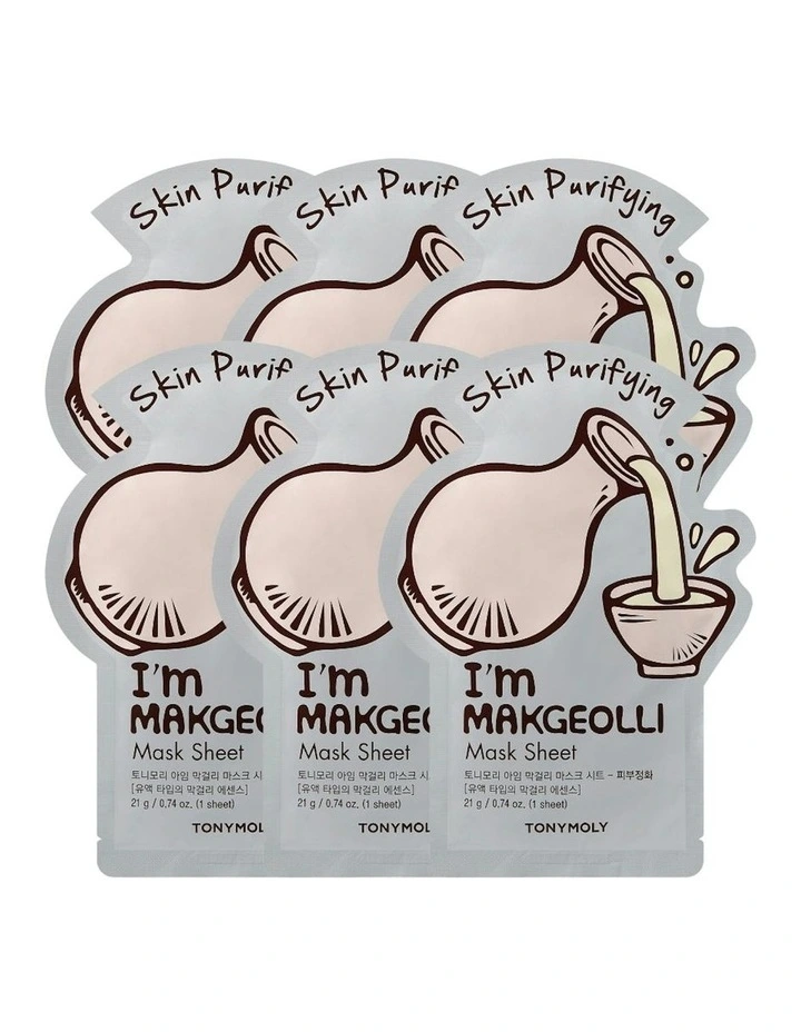 I'm Makgeolli Mask Sheet 5 1 21g*6 image 1