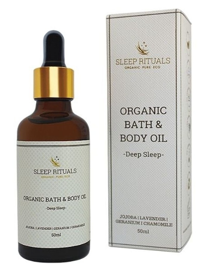 Organic Bath and Body Oil 50ml in Brown