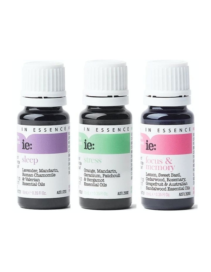 Focus, Stress & Sleep Relief Pure Essential Oil Set