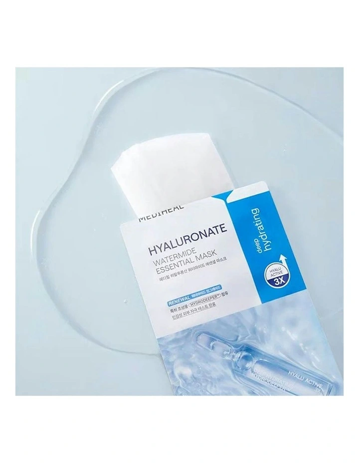 Hyaluronate Watermide Essential Mask Bundle 10 Pieces image 2