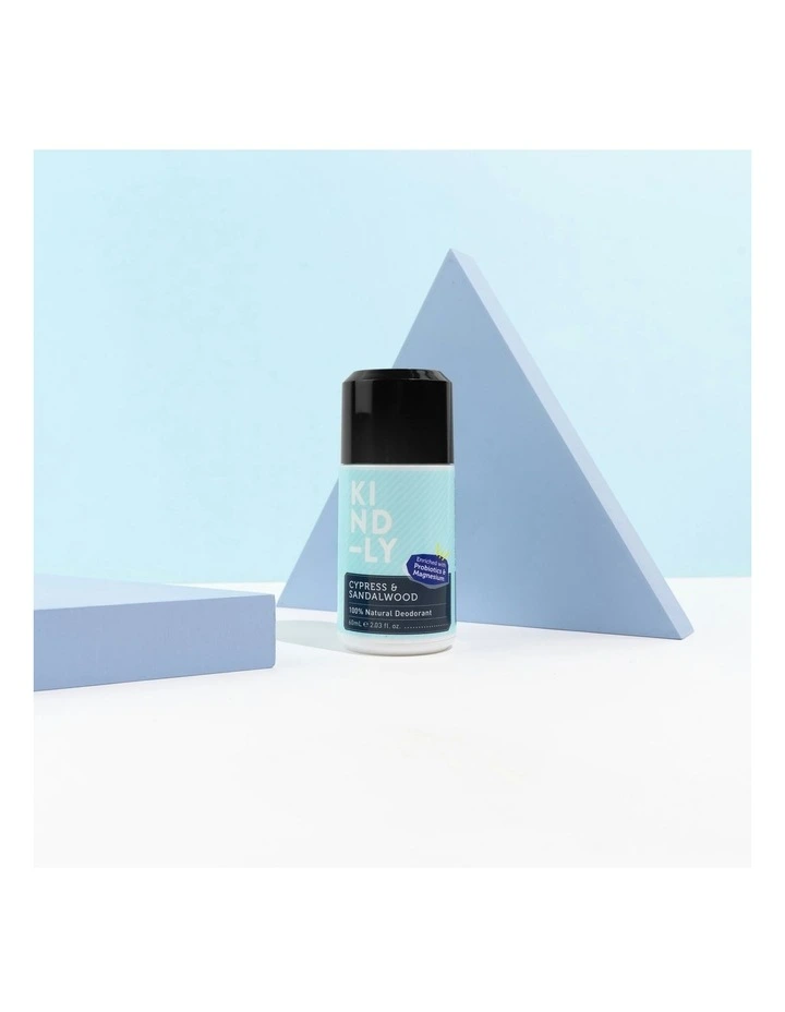 100% Natural Deodorant - Cypress & Sandalwood image 3
