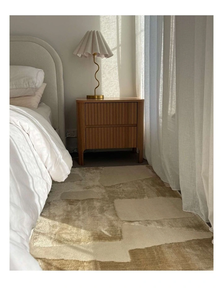 Assa Neutral Washable Rug in Beige image 6