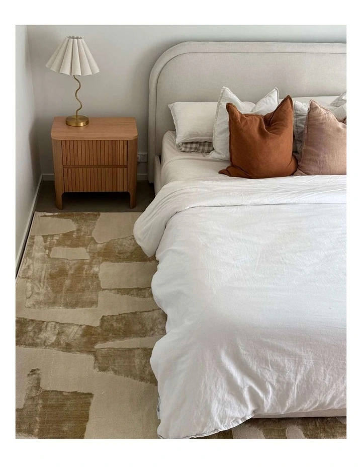 Assa Neutral Washable Rug in Beige image 7