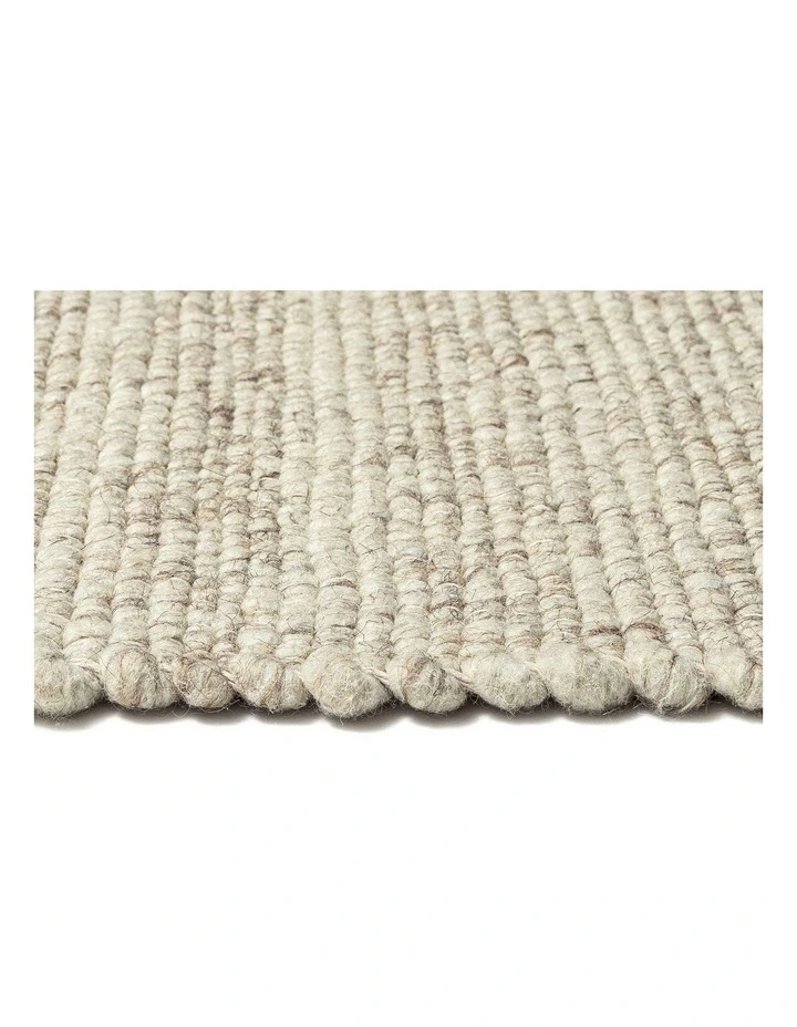 Denver Marbled Wool Rug in Cream image 4