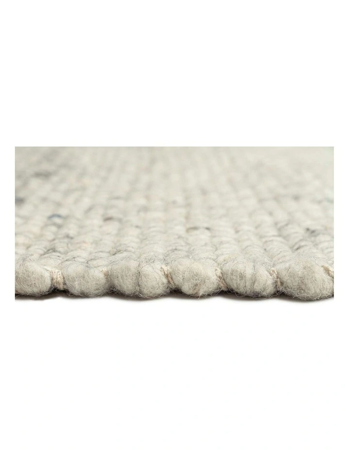 Mackenzie Marbled Wool Rug in Cream image 6