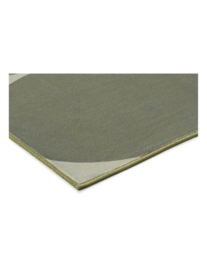 Miaria Printed Washable Rug in Green image 2